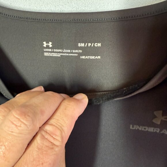 NWT Under Armour Womens HeatGear Compression Short Sleeve T-Shirt Small Loose - Picture 8 of 12